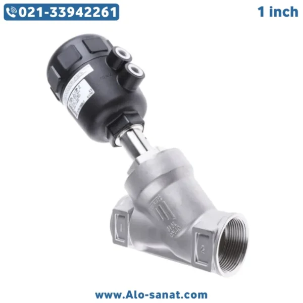 1inch-angelvalve-burkert انگل ولو استیل 1 اینچ بروکرت Burkert