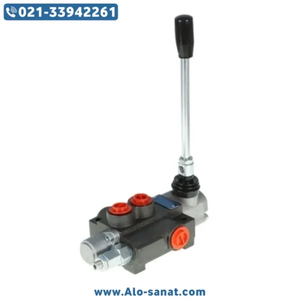 شیر هیدرولیک تک دسته سایز 1/2