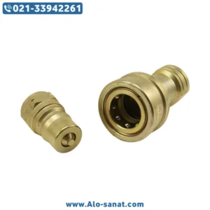 کوپلینگ 3/8 برنجی مادگی