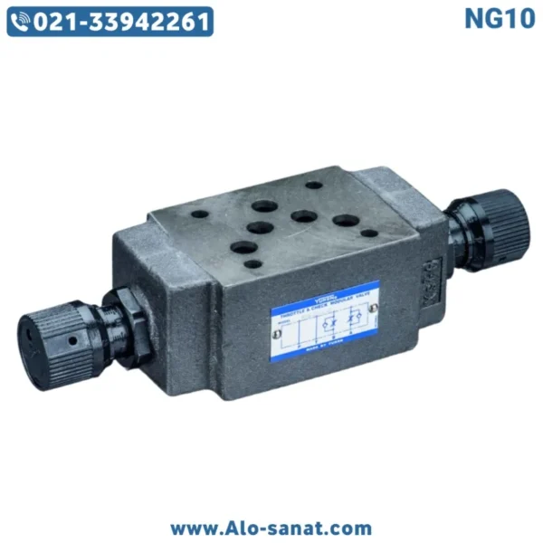 فلوکنترل مدولار Yuken مدل NG10