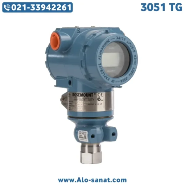 ترانسمیتر فشار رزمونت مدل 3051TG