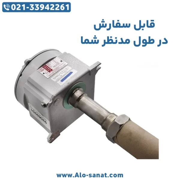 ترموکوپل تایپ K با هد ضد انفجار EX مناسب اندازه‌گیری دما در محیط‌های پرخطر