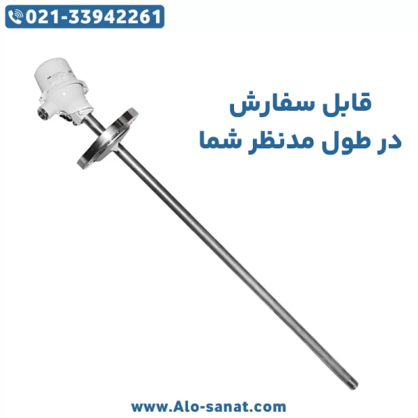 ترموکوپل ABB مدل TSH210 همراه ترانسمیتر دما مناسب صنایع نفت، گاز و پتروشیمی