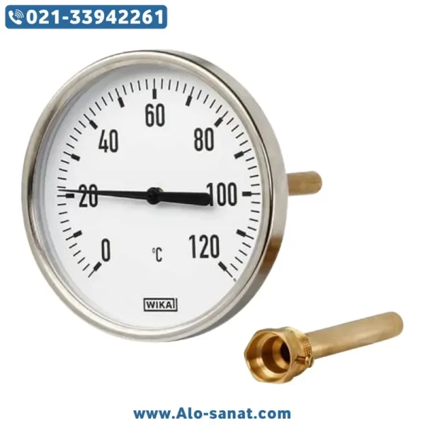 ترمومتر بیمتال ویکا A50 صفحه 6 سانت 0 تا 200 درجه