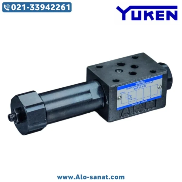 yuken-mbp-01 زیر شیری فشارشکن دار مدولار Yuken