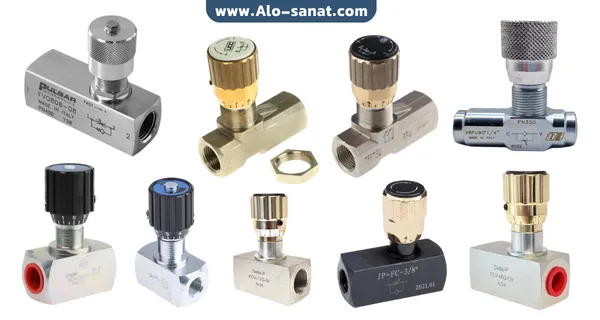 خرید فلوکنترل هیدرولیک با کیفیت اصلی برای تنظیم دقیق جریان روغن در مدار