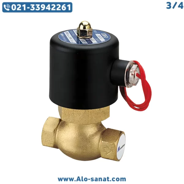 3-4-steam-solenoid-valve-unid شیر برقی بخار پیستونی 3/4 یونیدی