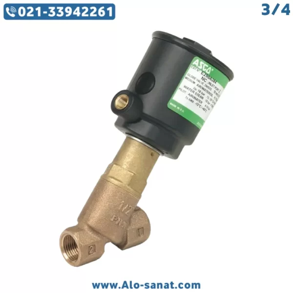 E290B005-asco-angel-valve انگل ولو 3/4 آسکو مدل E290B005