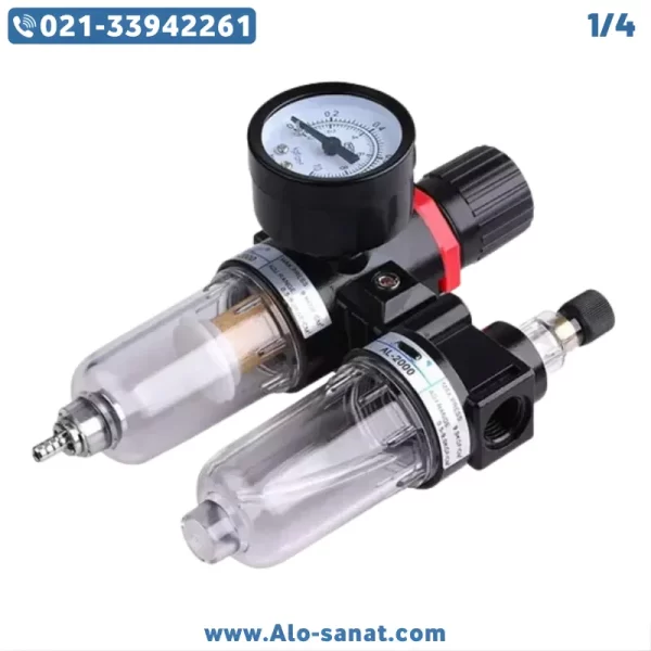 1-4-frl-air-unit-airtac واحد مراقبت 1/4 ایرتک AFC2000