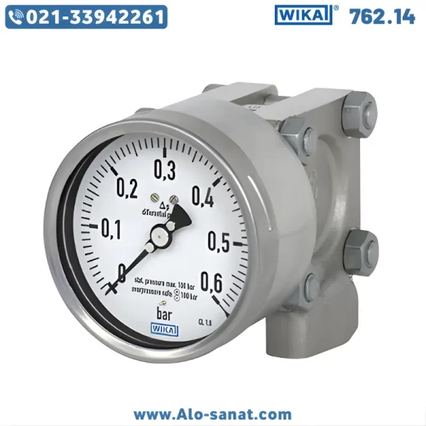 گیج اختلاف فشار ویکا WIKA مدل 762.14