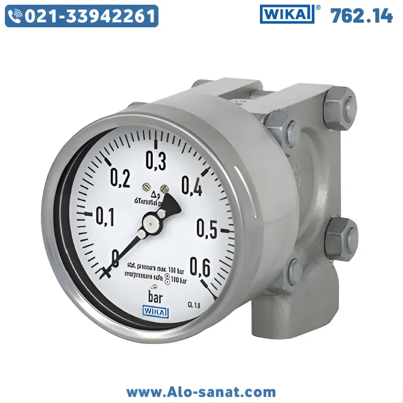 گیج اختلاف فشار ویکا WIKA مدل 762.14