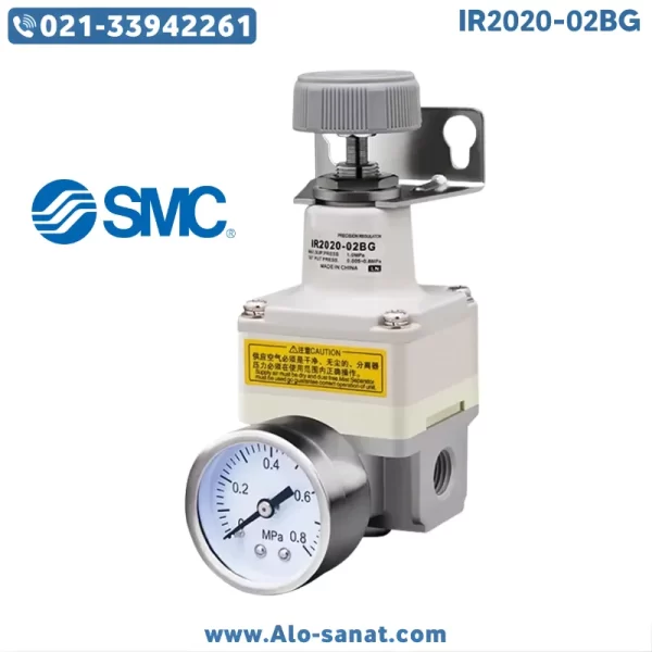 smc-regulator-IR2020-02bg رگلاتور حساس SMC مدل IR2020-02 BG