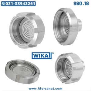 دیافراگم سیل ویکا WIKA مدل 990.18 مهره ماسوره