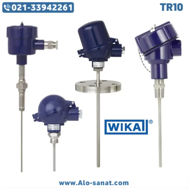 wika-rtd-temperature-sensor-tr10 سنسور دما RTD-PT100 ویکا WIKA مدل TR10