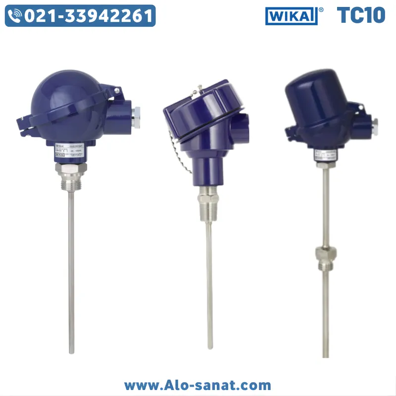 wika-tc10-temperature-thermocouple سنسور دما ترموکوپل ویکا WIKA مدل TC10