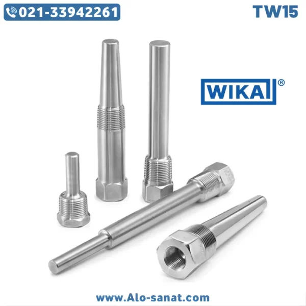 wika-tw15-threaded-thermowell ترموول ویکا WIKA مدل TW15