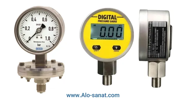 کاربردهای مختلف گیج فشار در صنایع