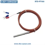 سنسور RTD-PT100 ۵cm بدون رزوه PVC