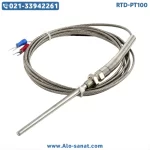 سنسور RTD-PT100 طول رابط ۲ متر غلاف ۱۵ سانتیمتر متحرک