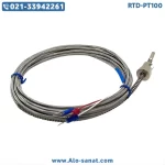 سنسور RTD-PT100 طول رابط ۲ متر غلاف ۱۵ سانتیمتر متحرک