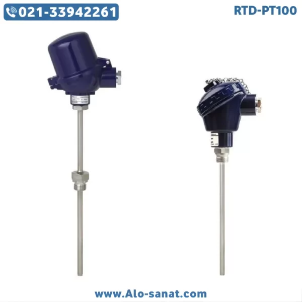 سنسور RTD-PT100 دوبل ویکا بدون ترانسمیتر