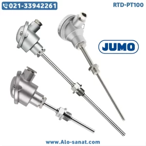 سنسور RTD-PT100 هدمونت ۱۰ سانتیمتر Jumo کد ۹۰۲۰۲۰/۱۰