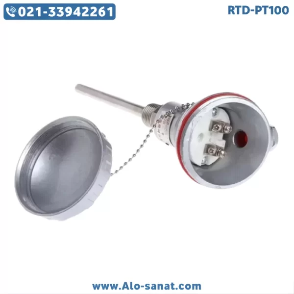 سنسور دمای مقاومتی RTD-PT100 هدمونت ۱/۲