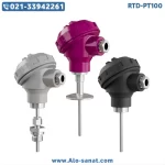 سنسور RTD-PT100 کلگی دار رزوه ۱/۲ چینی درجه یک