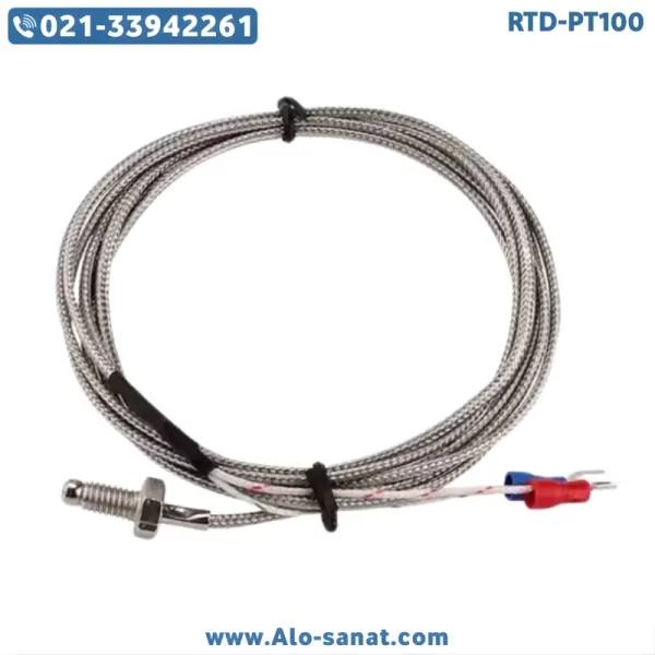 rtd-pt100-wire-shielded-m6-thread-2 سنسور RTD-PT100 سیمی شیلدار رزوه m6