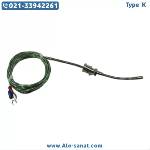 ترموکوپل تیپ K اسکوتی قطعه چاکدار