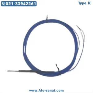 ترموکوپل Type K قطر ۳ میلیمتر با سیم رابط ژاپنی