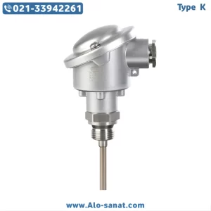 سنسور PT100 به همراه ترموول Jumo اصل آلمان