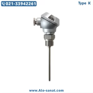 سنسور RTD-PT100 برند TMG رزوه وسط