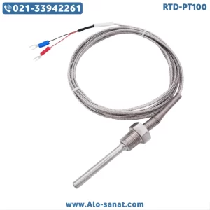 سنسور RTD-PT100 قطعه چاکدار ۵۰ سانتی