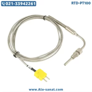 سنسور دما RTD-PT100 با شکل L