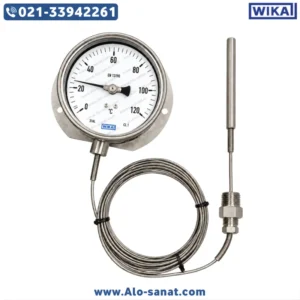 ترمومتر گازی ویکا F73.100 کاپیلاری 0 تا 120 درجه